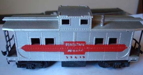 Burlington Caboose Paint Sample