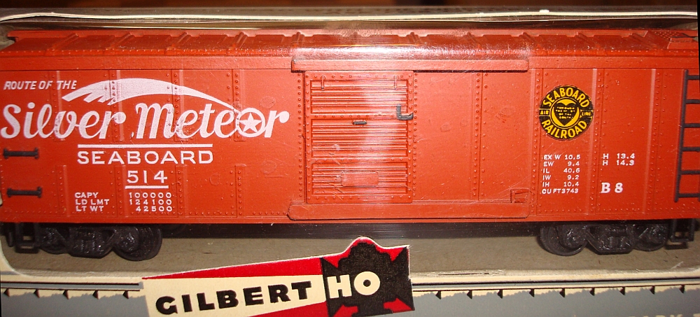 Seaboard Box Car-Black Herald