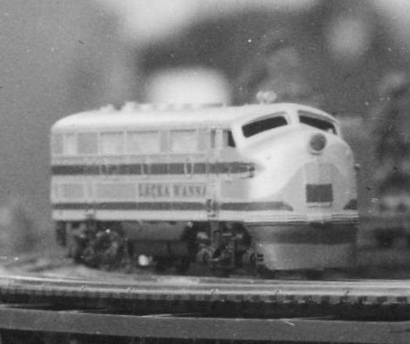 1955 Lackawanna on Layout