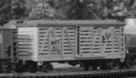 1955 Katy Stock Car on Layout