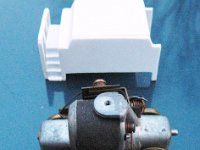 Maintenance Car Reproduction - Body is only partially complete.   Power unit shown is Lindsay unit which made the body ride too high.  Power unit eventually chosen was from a Tyco slot car.