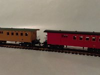 Franklin and Washington Combines - HO Cars that were never made by Gilbert.