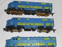 Reproduction of L-1002 A Unit on Bottom - Production 31025 and L1002 Above