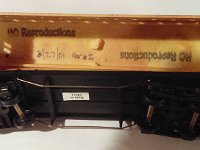 Inside Markings of Reproduction and Fantasy HO Cars