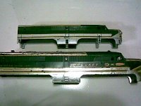 HO Reproduction of S Gauge Rocket PA Shown Below - Made using Athearn shell.